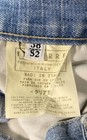 Vintage Y2K Versace Jeans Couture Men's Light Wash Whiskered Jeans Italy Sz 38 — photo 5