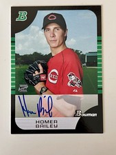 Homer Bailey Cards and Memorabilia Guide 10