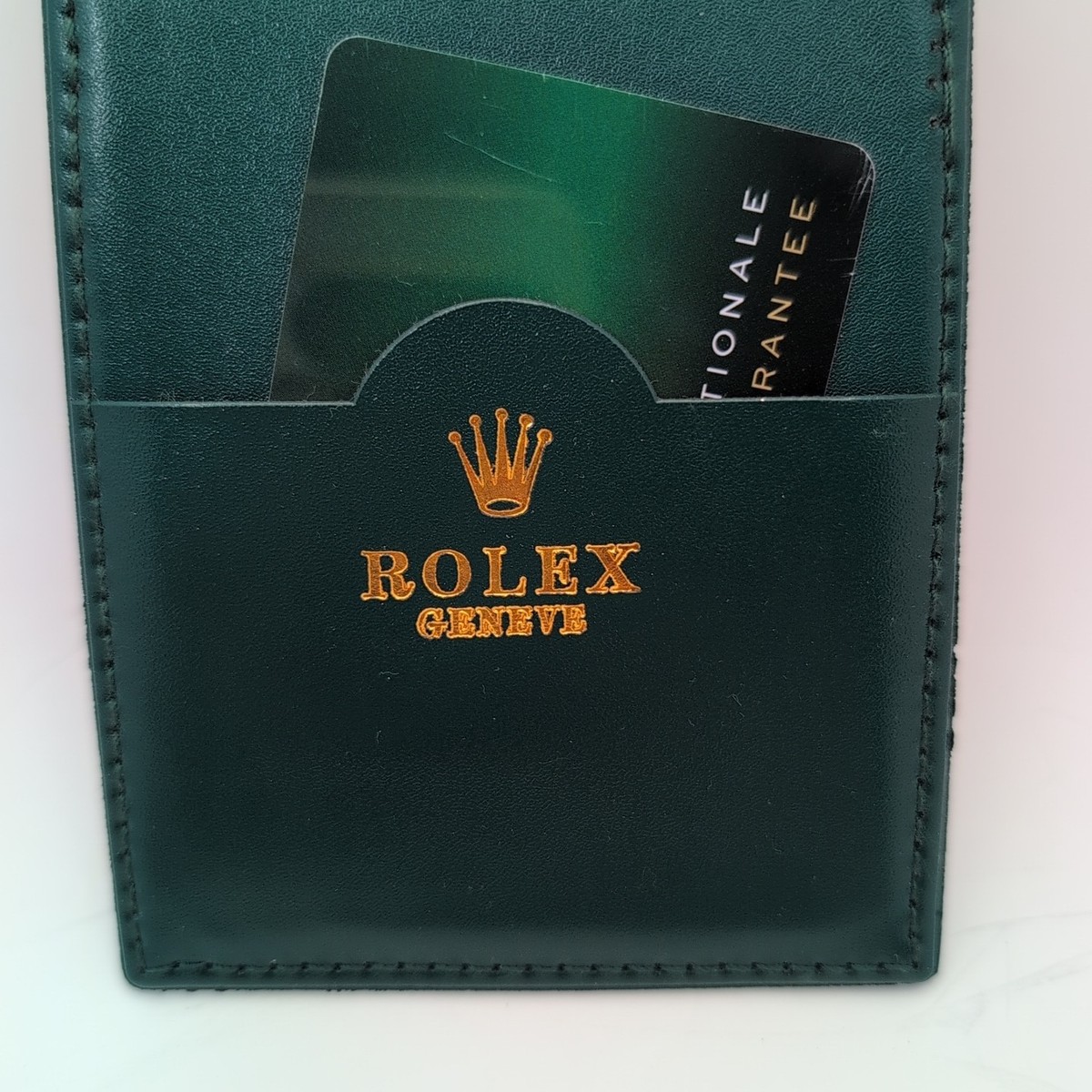 Rolex Green Card Holder 0101.40.34 | eBay