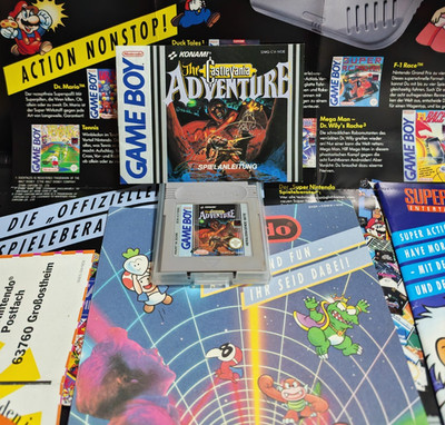 Konami Castlevania: The Adventure Game Boy Action PAL 1989 + Anleitung 