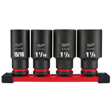 Milwaukee 49-66-7026 Milwaukee Tool 4Piece SHOCKWAVE Impact Duty 1/2 Inch Drive