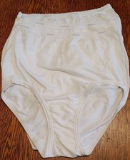 Vintage White 100 Cotton Briefs Underwear Panties Jockey For Her Women s 5