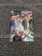 2024 Panini Select WNBA - Premier Level Kalani Brown #110 Silver Flash Prizm