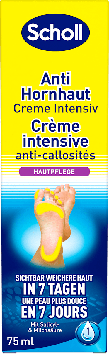 Scholl Intensive Foot Cream for Hard Skin 75ml