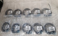 Lot of 10 C2G 04073 10Ft. Cat6 Non Booted Ethernet Network Cables NEW SEALED 