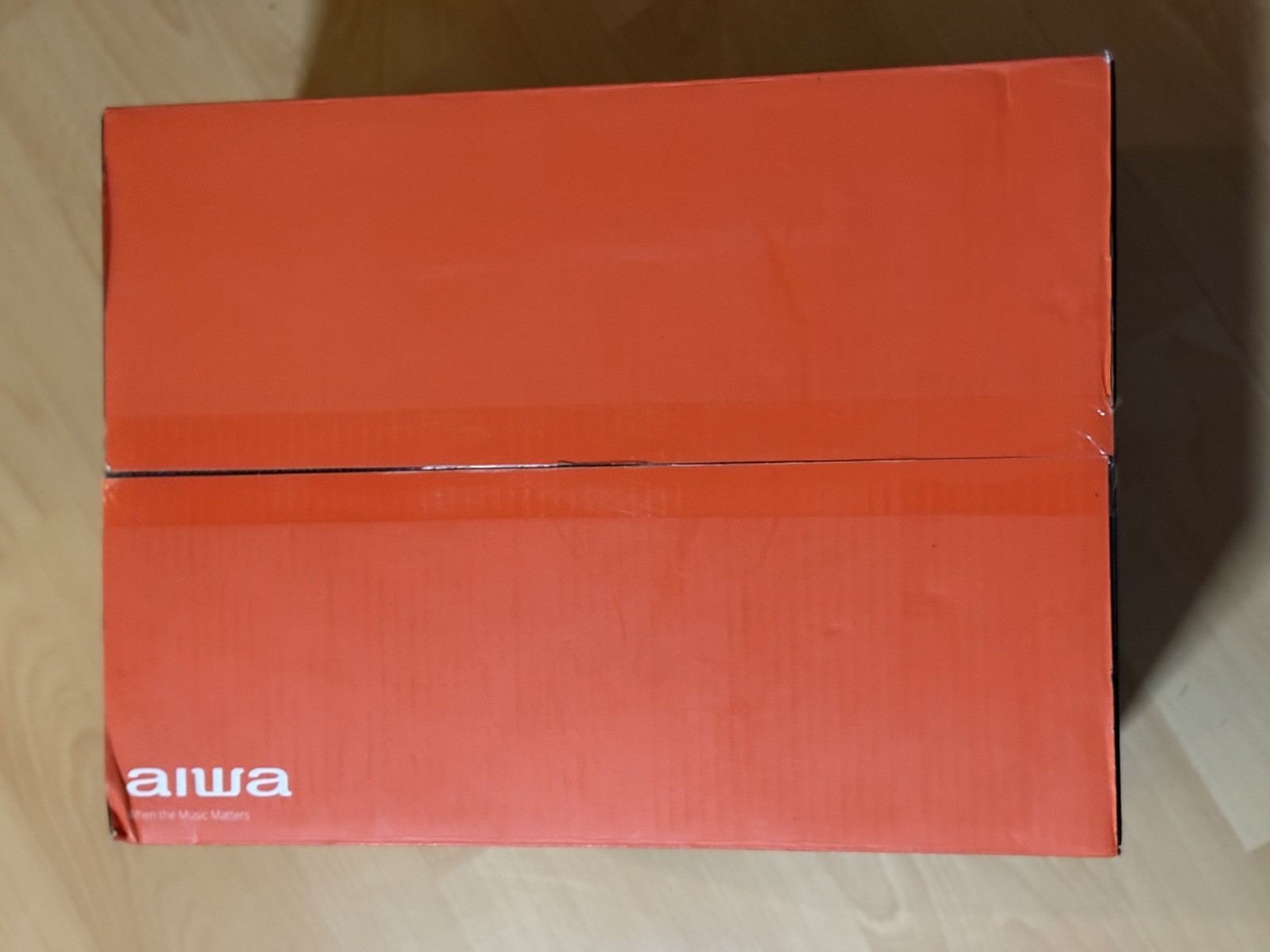 Aiwa 60W Bluetooth Micro System with Bookshelf Speakers and CD Player New