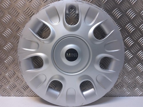 MINI R55 R56 R57 ONE Genuine Silver Steel Wheel Trims Covers Set of 4 6785977 - Bild 5 von 12