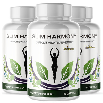 Slim Harmony- Blood/Weight Support- 3 Bottles- 180 Capsules