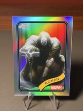 2025 Topps Chrome Marvel #157 Ronan Refractor