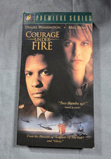 COURAGE UNDER FIRE VHS DENZEL WASHINGTON MEG RYAN