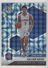 2020-21 Panini Mosaic NBA Debut Reactive Blue Prizm Killian Hayes #270 2l4