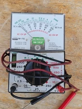 Universal Enterprises M75 Multi Meter Analog UEI Electrical