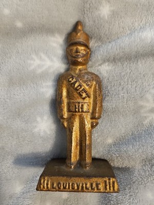Vintage International Harvester Louisville KY Plant CastIron Statue Cadet FIGURE