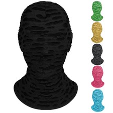 Full Face Mask Halloween Mask Hollow Out Breathable Funny Mask Unisex Cosplay