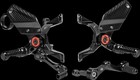 Gilles Tooling MUE2-BM05-B Rearsets Black fits BMW