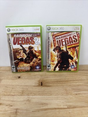 Tom Clancys Rainbow Six Vegas 2 Xbox 360 Video Game Multiplayer - COMPLETE