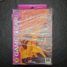 The Lion King (Complete in Box) - Sega Game Gear - Disney Interactive - Acceptab