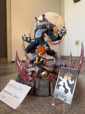 Dimension Power - Matt Ishida & WereGarurumon Digimon Resin Statue