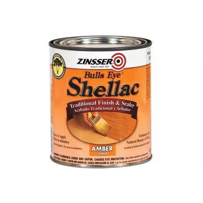 1 qt. Amber Shellac Traditional Finish and Sealer