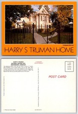 Harry S Truman Home National Historic Site Independence MO Postcard