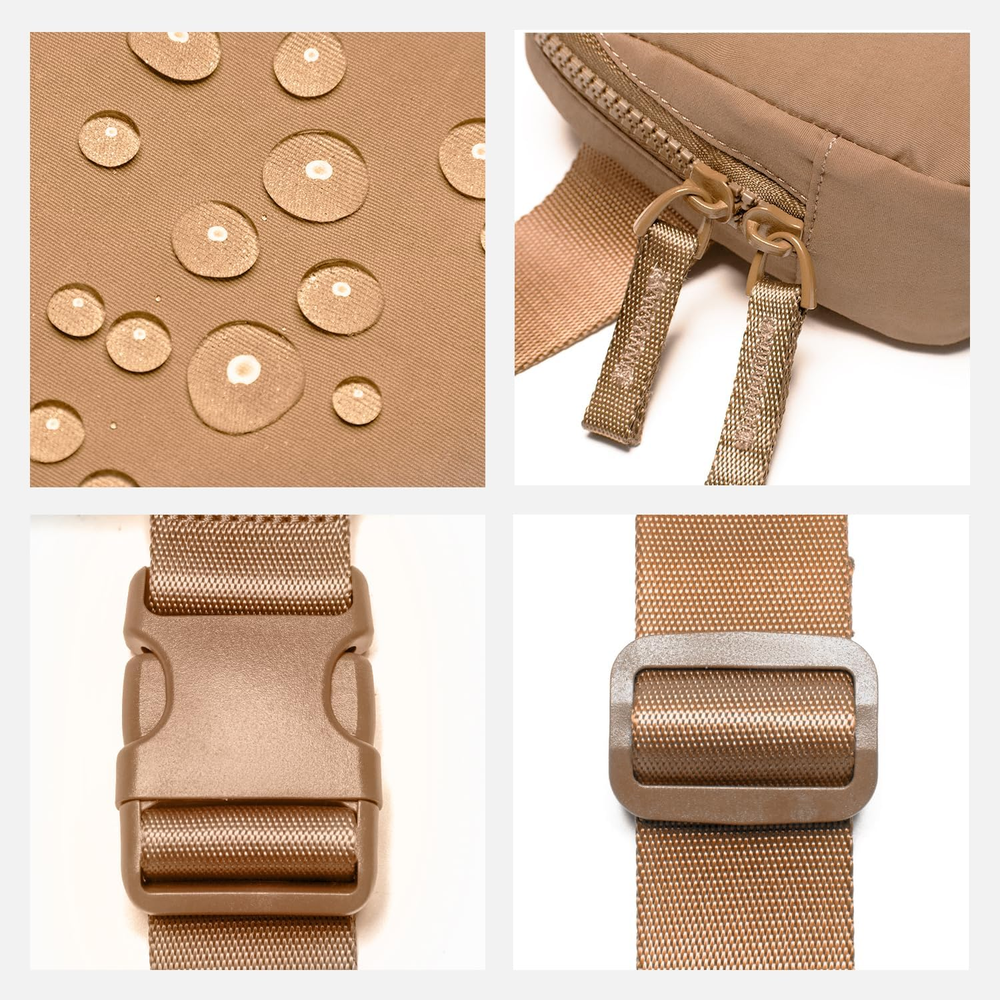 Belt Bag for Women Two-Way Zipper Cross Body Fanny Pack Fashion Waist Packs Ever