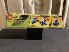 Lego Power Miners Granite Grinder 8958 Glaciator Blue Crystal Set 3 Bobcat 2009