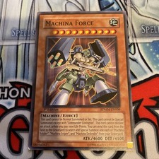 Yu-Gi-Oh! TCG Machina Force Machina Mayhem SDMM-EN009 1st Edition Common Lp