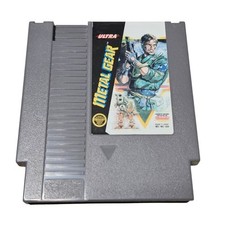 METAL GEAR 1988 NES Nintendo Classic Original Authentic Clean Tested Game