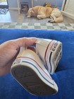 Converse Chuck Taylor All Star White Leather Sneaker Shoes Toddler 4c Great Cond — photo 4