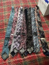 Alexander Julian, Calvin Klein, Michael Kors Men's Silk Ties Lot, 13 pieces