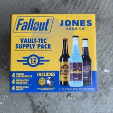 Jones Soda Co. Fallout Vault-Tec Supply Pack, 12 fl oz, 12-count, Sold @ Costco