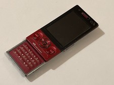 Sony Ericsson W705 Red Mobile Phone Classic GSM, incomplete mobile parts only