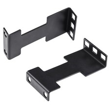 1U Server Rack Depth Extender Kit 4 Inch Recessed Mount Adapter Bracket 2 PCS