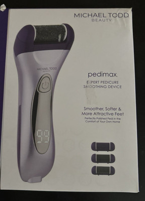 Michael Todd Beauty PedimaX Pedicure Device. OPEN BOX.