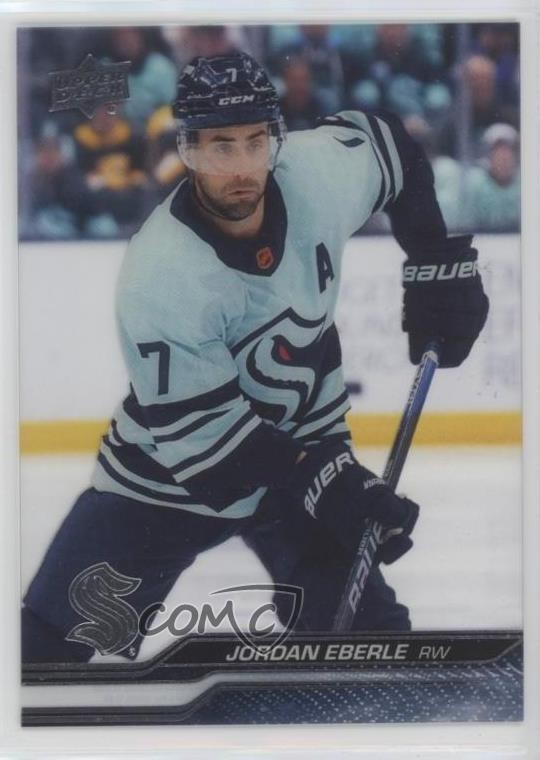2023-24 Upper Deck Series 1 Clear Cut Jordan Eberle #150 7i6