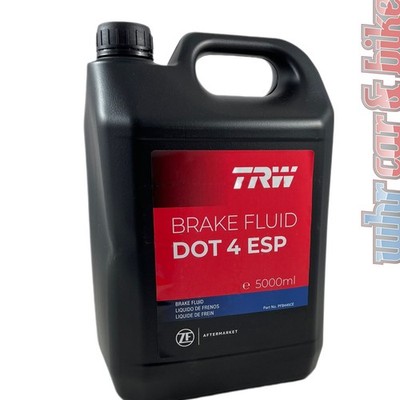 Bremsflüssigkeit DOT 4 ESP 5L TRW 5000ml Brake Fluid Auto Motorrad NFZ