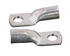 2/0 AWG Tin Plated Pure OFC Copper Lugs Fits 1/2" Stud Crimp/Solder 4 per pack