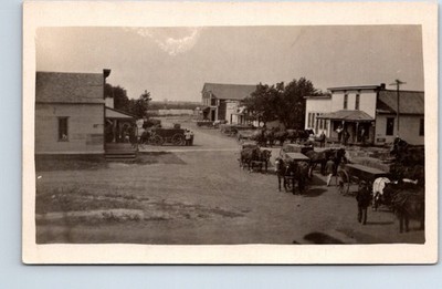 RPPC REAL PHOTO POSTCARD Robbetown Pennsylvania Huntington Two Westmoreland Co