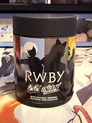 GamerSupps : GG Energy Tub - RWBY ( Limited Edition Label ) - New and Sealed