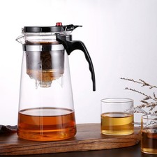 Hitzebeständige Glasteekanne Abnehmbare und waschbare Teekessel für