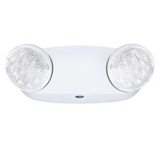 LED Emergency Light with Dual Adjustable Heads and 90-Minute Battery Backup