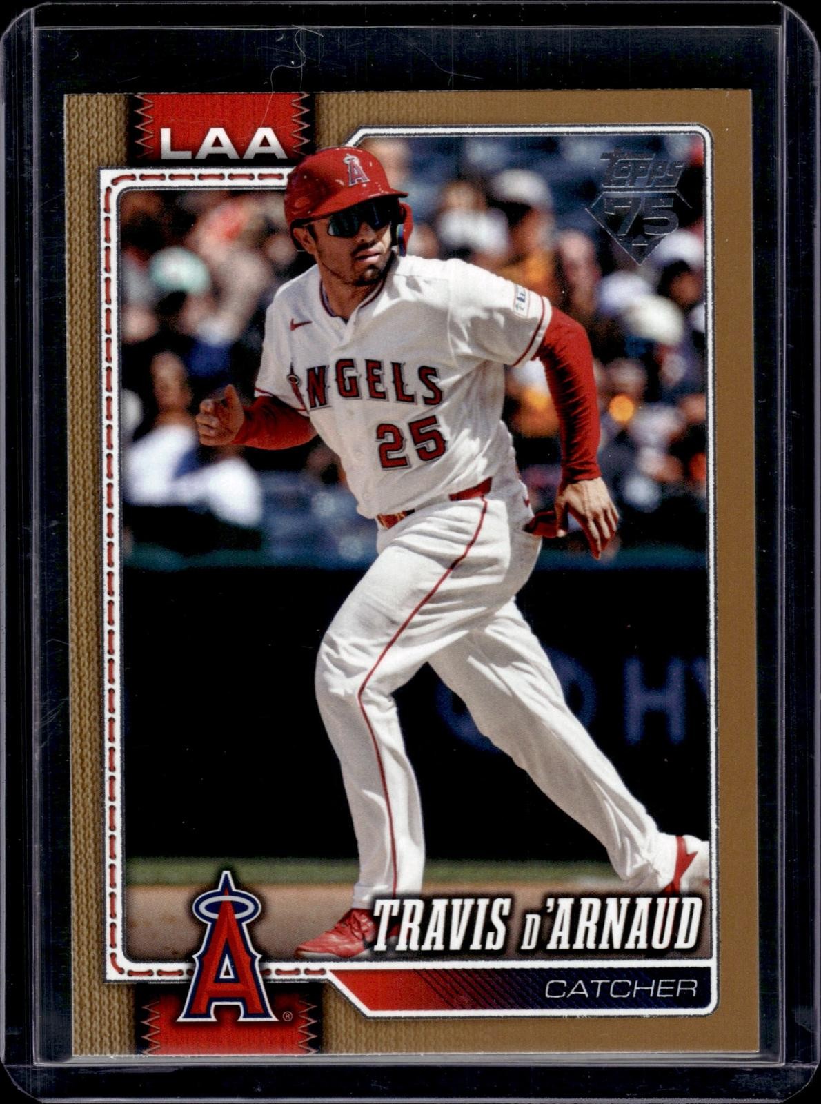 2026 Topps Update #US181 Travis d'Arnaud Gold #/2026 Angels