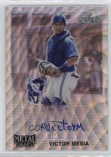 2021 Leaf Metal Draft 1990 Leaf Silver Wave Victor Mesia #LA-VM1 Auto 1ek2