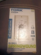 Tork C530M Springwound 30-Minute In-Wall Auto-Off Timer 125-277VAC