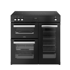 Image of Belling Cookcentre 90cm Electric Range Cooker Black 90Ei Grade C
