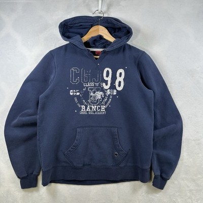 Y2K Cruel Girl Hoodie Sweatshirt Women's Size Large Pullover Western