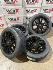 Brand new set of 18” alloy wheels & tyres Fits Ford Transit Custom Mk7 Mk8 5x160