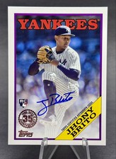 2023 Topps Update - Jhony Brito #88BAU-JHB Rookie Auto 1988 Topps Baseball