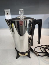 Vintage Hamilton Beach 9 Cup Automatic Percolator Coffee  READ DESCRIPTION 