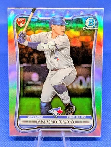 Kazuma Okamoto 2026 Bowman Kazuma Okamoto #28 Refractor